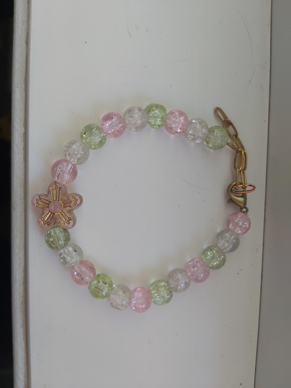 Vintage Style Multicolor Flower Braclet
